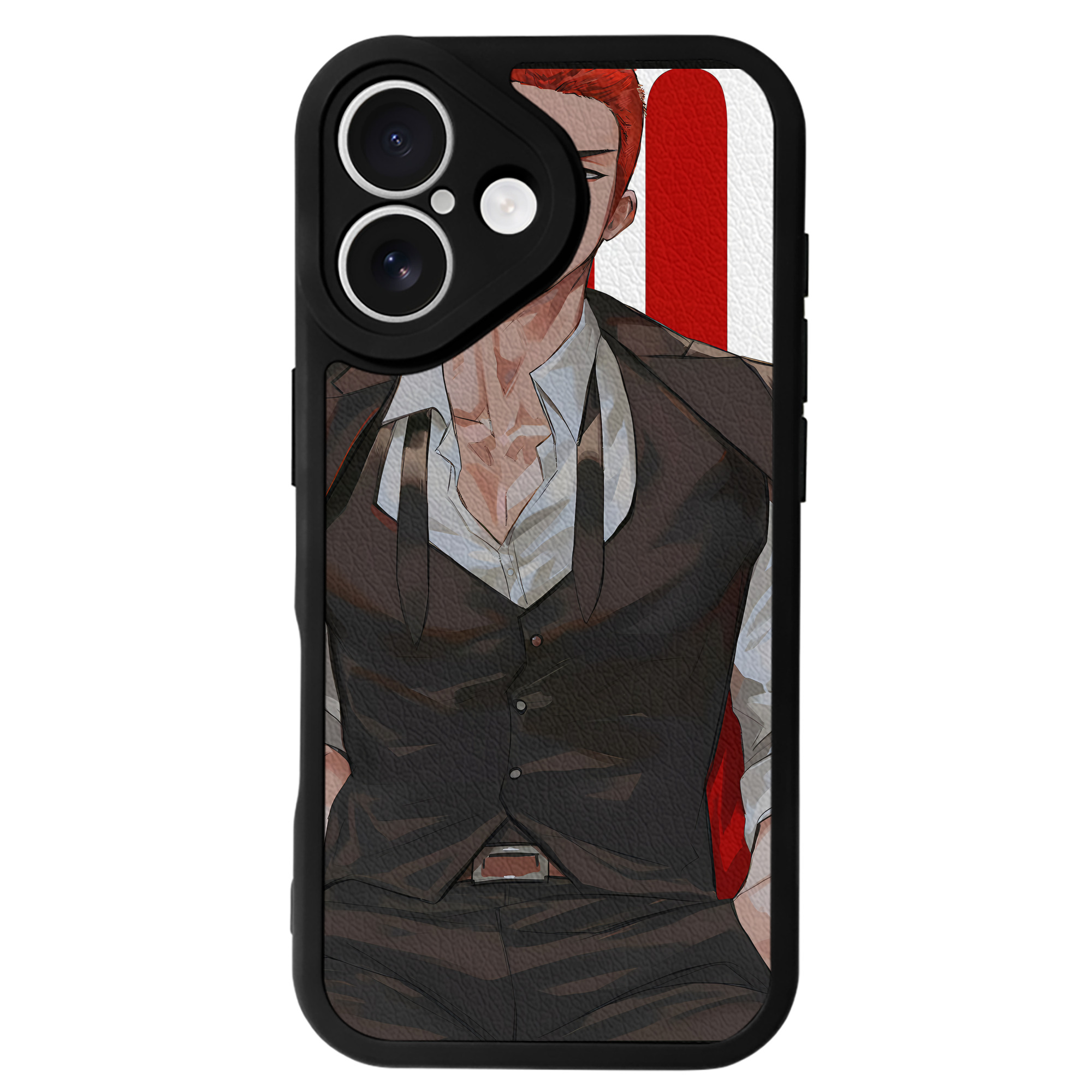 （画像用） SLAM DUNK／スラムダンク 【iPhone 16シリーズ対応】シリコンスマホケース（レザー調） 材質：シリコン